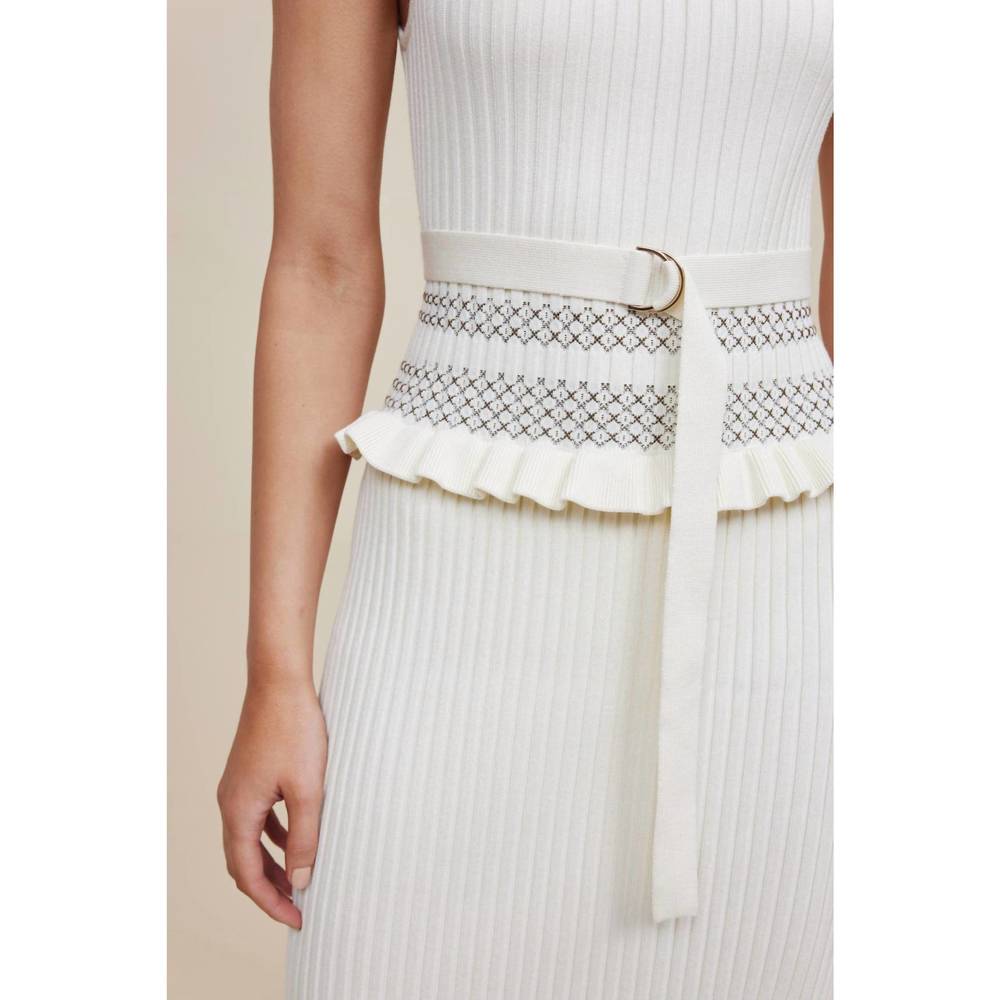 NEW ACLER pacific dress in cream mix - Picture 4 of 4